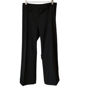 Trina Turk Pin Stripe Cuffed Dress Pants Sz 6